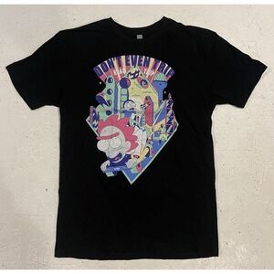 Rick And Morty Don't Even Trip Roadtrip Shirt Mens M Black Short Sleeve